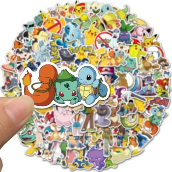 10/30/50/100buc Pokemon Autocolante de Desene animate Monstru de Buzunar Anime Autocolant Rucsac Chitara din Pvc rezistent la apa Decalcomanii de Jucărie Clasic Copil Cadou