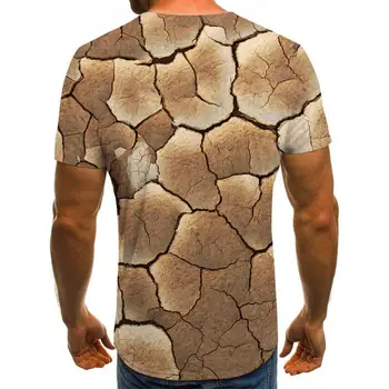 Noi amuzant T-shirt de moda 3D tricou vrac strada T-shirt pentru bărbați tricou Frunze imprimate tricou harajuku tricou barbati