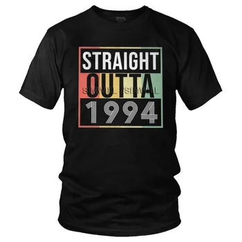 Straight Outta Născut În 1994 Camasi Barbati Maneca Scurta Bumbac T-shirt 27 de ani Teuri de Moda de Top Tricou Idee de Cadou